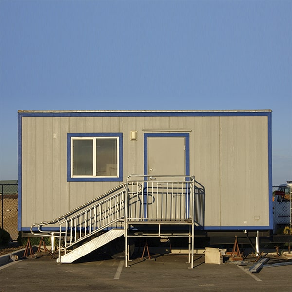 our mobile office trailer rentals are equipped with secure locking systems and alarm options